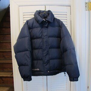 Navy Blue COLUMBIA Women's Puffer Jacket (M-L)